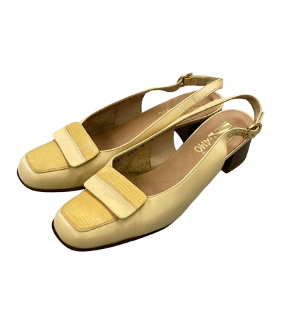 Salvatore Ferragamo バックストラップパンプス レディース SIZE 6 C サルヴァトーレフェラガモ
