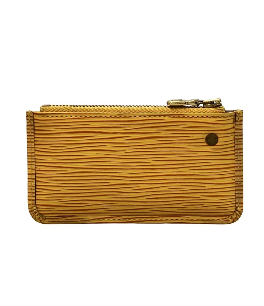 LOUIS VUITTON コインケース カラビナ付き ポシェットクレ エピ M63809