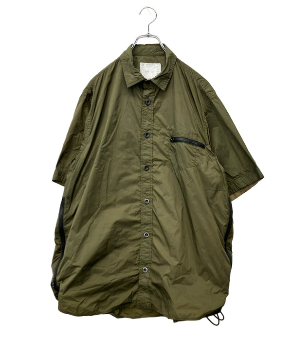 Sacai 半袖シャツ ボタン Cotton Weather Shirt 25-03637M メンズ SIZE
