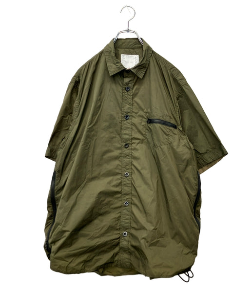 Sacai 半袖シャツ ボタン Cotton Weather Shirt 25-03637M メンズ SIZE