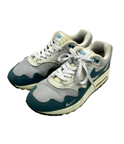 NIKE ローカットスニーカー × Patta AIR MAX 1 Noise Aqua DH1348-004 レディース SIZE 24.0 (L) ナイキ
