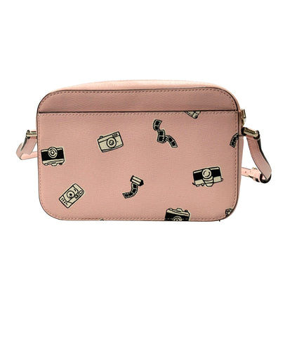 美品 Kate Spade ショルダーバッグ 斜め掛け カメラ柄 レディース ケイトスペード