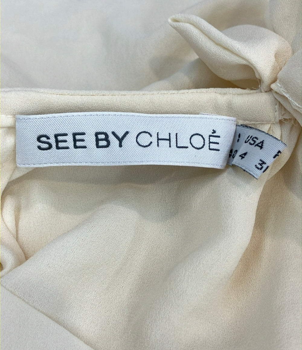 美品 SEE BY CHLOE ノースリーブシャツ レディース SIZE 40 (L) シーバイクロエ