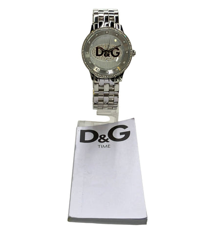 D&G 腕時計 クオーツ シルバー メンズ ディーアンドジー
