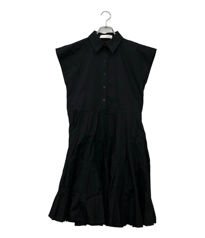 SEE BY CHLOE 半袖ワンピース コットン ギャザー コットンアンブレラドレス CHS20URO2102000134 レディース SIZE 34 (XS) シーバイクロエ