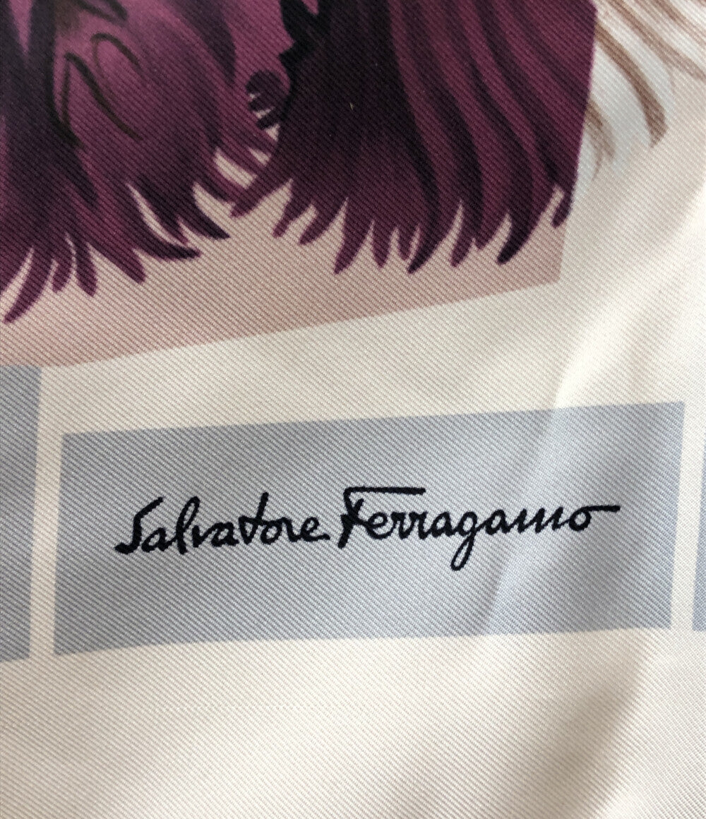 サルバトーレフェラガモ  スカーフ シルク100％      レディース  (複数サイズ) Salvatore Ferragamo