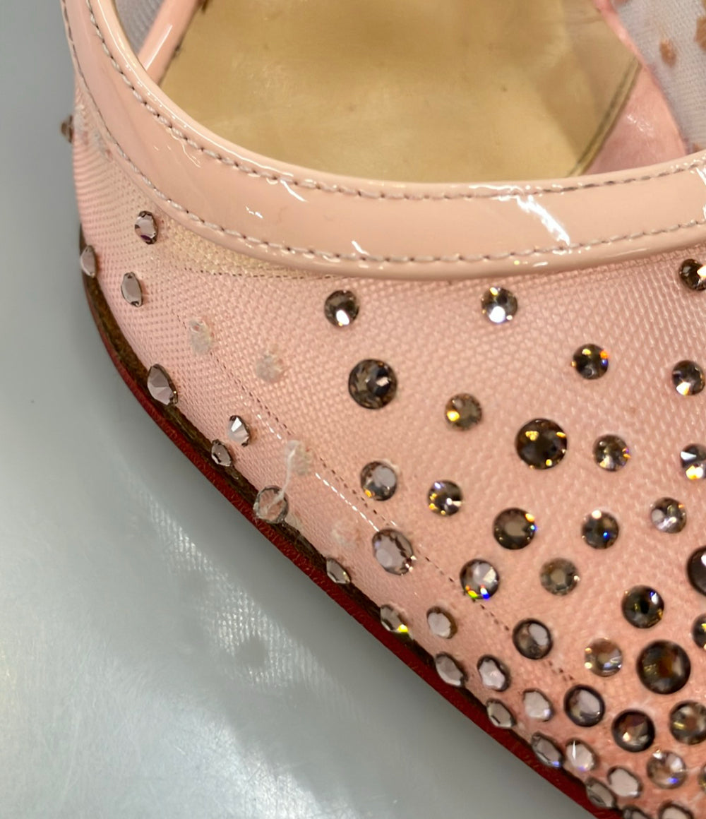 訳あり Christian Louboutin ストラップパンプス レディース SIZE 35 1/2 クリスチャンルブタン