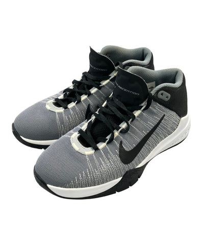 NIKE ミドルカットスニーカー バスケットボールシューズ ZOOM ASCENTION GS 834319-002 キッズ SIZE 24.0 (M) ナイキ