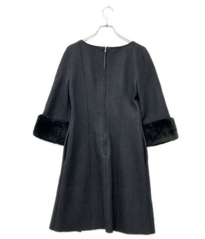 FOXEY ウール コートワンピース 27596-KAOFA118NMNJ レディース SIZE 38 (S) フォクシー