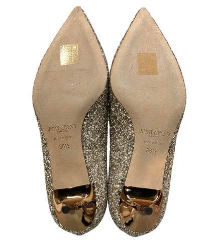 Jimmy Choo ポインテッドトゥグリッターパンプス AZA レディース SIZE 36 1/2 (23.5cm) ジミーチュウ