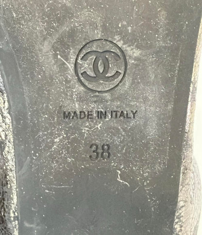 訳あり シャネル フラットシューズ バレエシューズ レディース SIZE 38 (XL) CHANEL