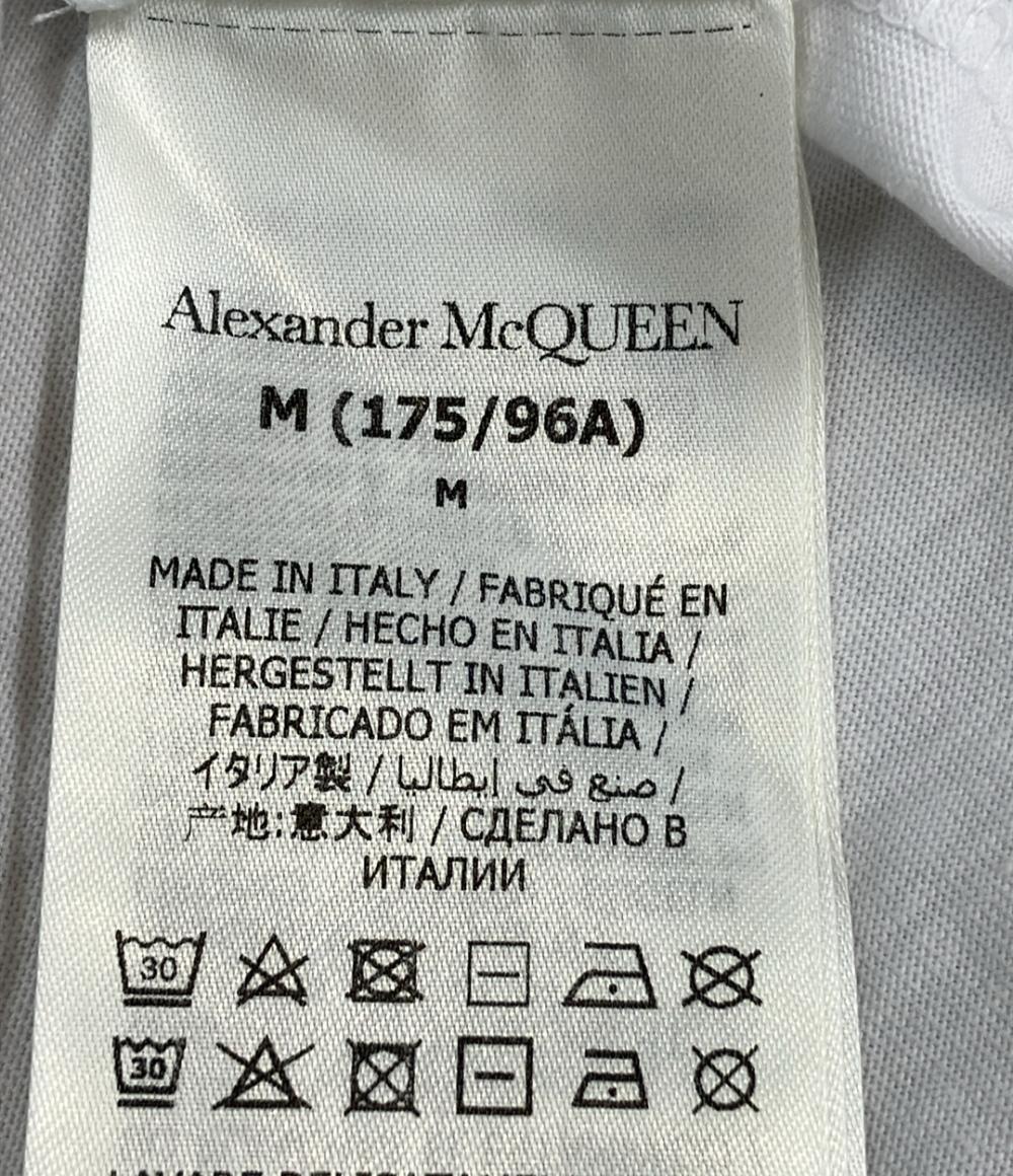 アレキサンダーマックイーン グラフィティペイントロゴTシャツ メンズ SIZE M Alexander McQueen