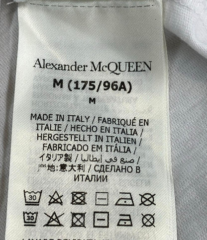 アレキサンダーマックイーン グラフィティペイントロゴTシャツ メンズ SIZE M Alexander McQueen