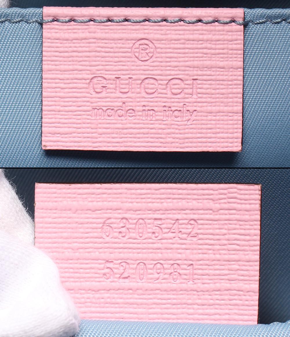 美品 GUCCI 2WAYハンドバッグ ショルダーバッグ 肩掛け チルドレンズ ヒグチユウコ GGスプリーム 630542 520981 レディース グッチ