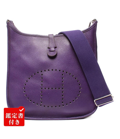 HERMES ショルダーバッグ 斜め掛け シルバー金具 □N刻印 エブリン3 レディース エルメス
