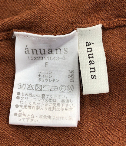 ノースリーブ付き長袖ニット      レディース SIZE F (M) ?nuans