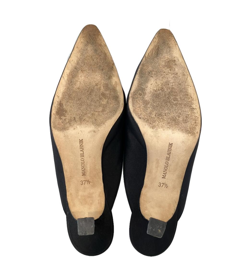 マノロブラニク ミュール レディース SIZE 37 1/2 (L) MANOLO BLAHNIK  