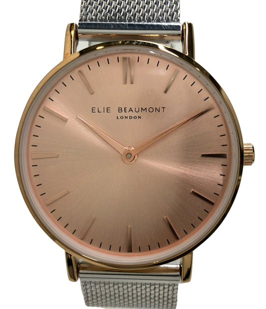 ELIE BEAUMONT 腕時計 クオーツ ゴールド EB805 レディース エリービューモント