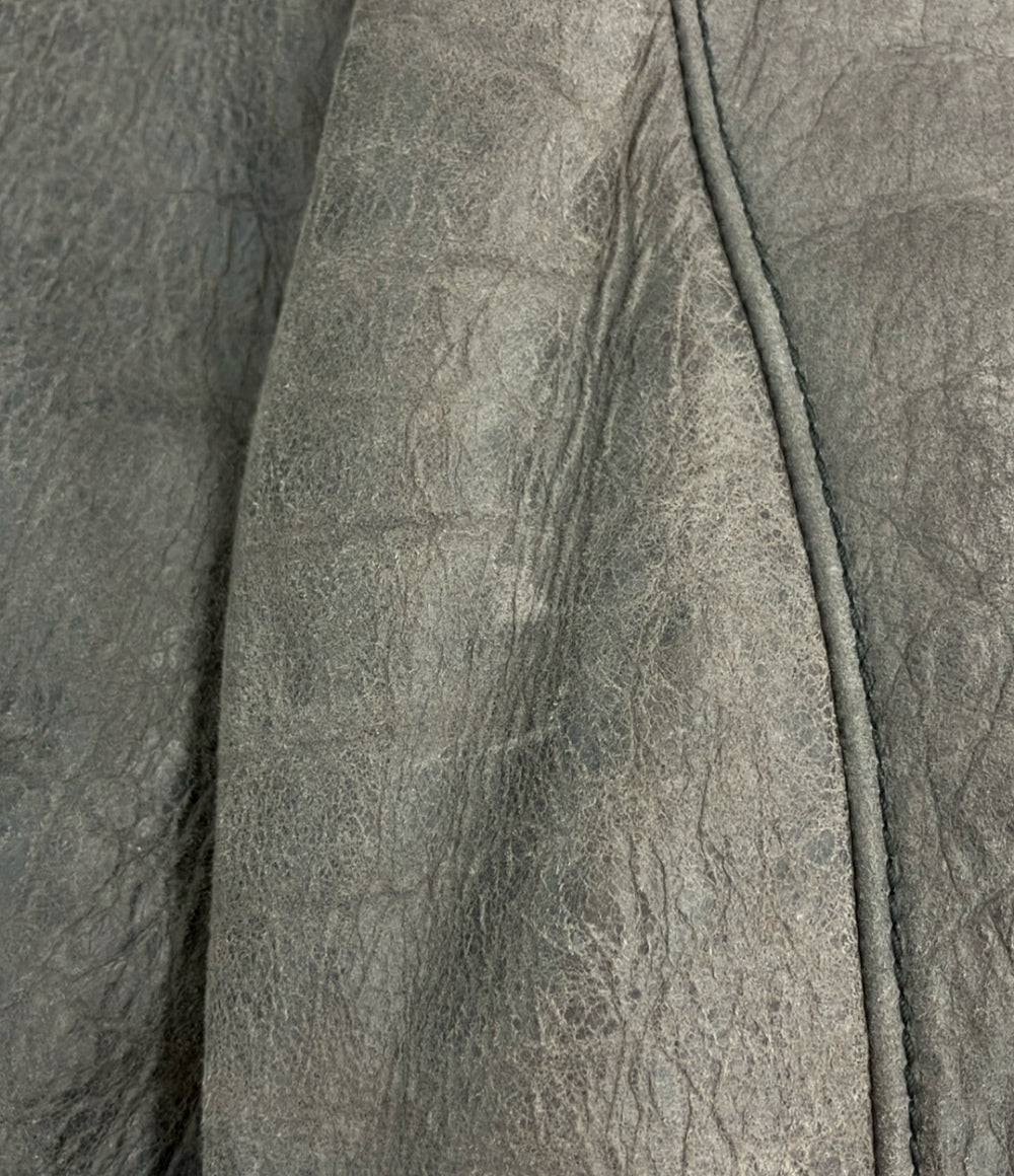 HUGO BOSS レザーボアジャケット メンズ SIZE 46 ヒューゴボス