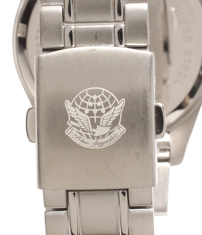 Blue Impulse 腕時計 ソーラー ホワイト系 メンズ ブルーインパルス