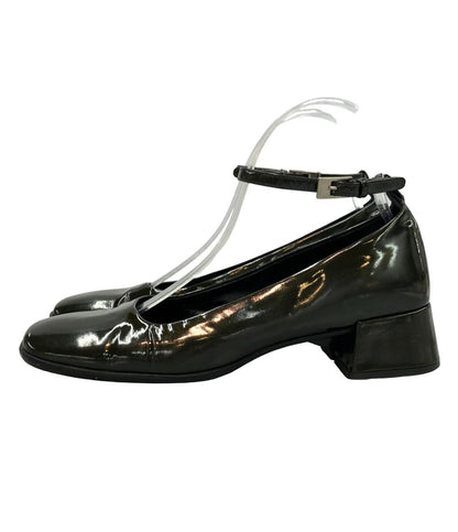 PRADA エナメルアンクルストラップパンプス レディース SIZE 37 (24cm) プラダ