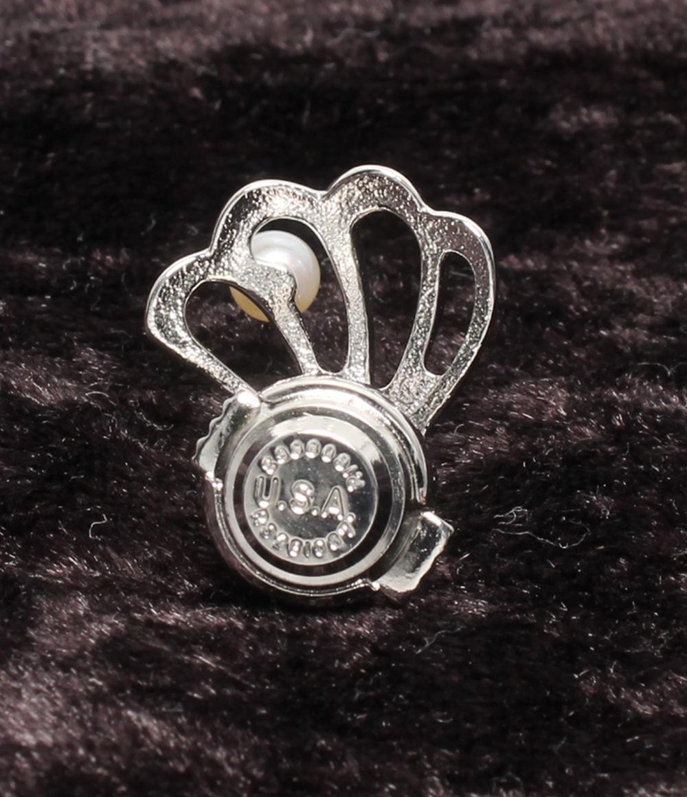 美品 TASAKI タイピン SV 貝殻モチーフ メンズ タサキ