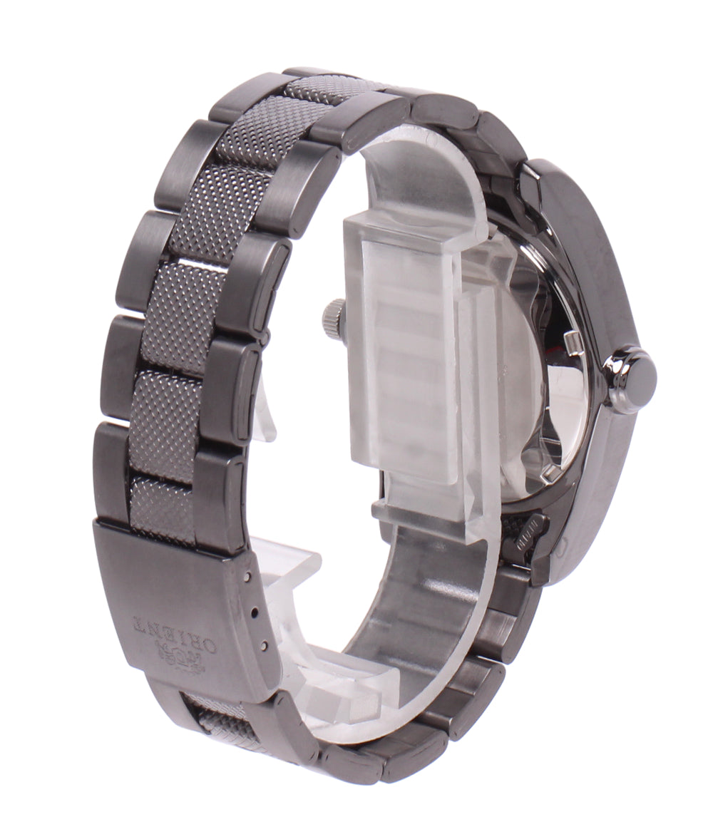 ORIENT 腕時計 自動巻き ブラック PF0E-D0 メンズ オリエント