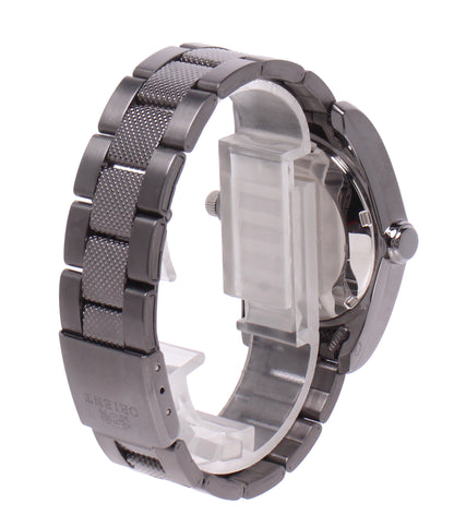 ORIENT 腕時計 自動巻き ブラック PF0E-D0 メンズ オリエント