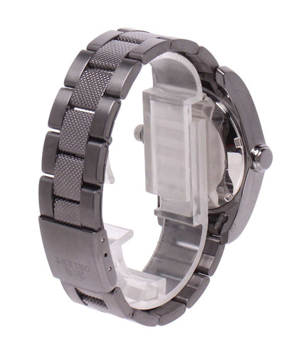 ORIENT 腕時計 自動巻き ブラック PF0E-D0 メンズ オリエント