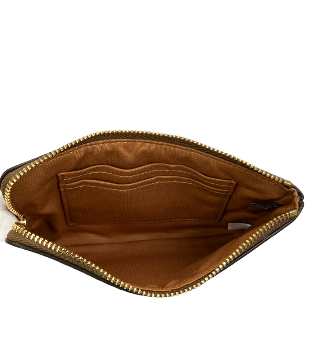 美品 COACH ポーチ シグネチャー F58035 レディース コーチ