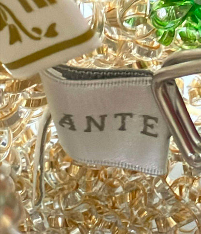 美品 ANTEPRIMA FEILER 2WAY ハンドバッグ ショルダーバッグ 斜め掛け ワイヤーバッグ レディース アンテプリマ フェイラー