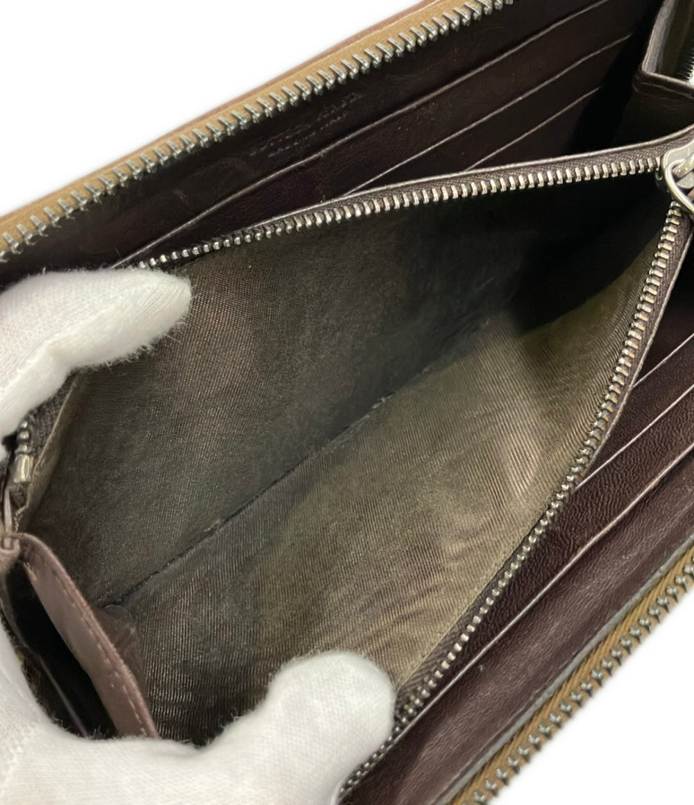 BOTTEGA VENETA ラウンドファスナー長財布 イントレチャート 114076 メンズ レディース ボッテガ・ヴェネタ
