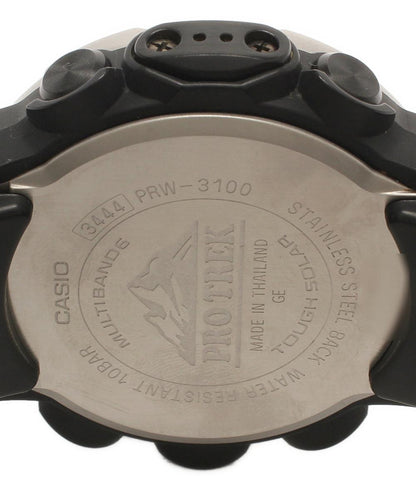 CASIO 腕時計 ソーラー PRW-3100 メンズ カシオ