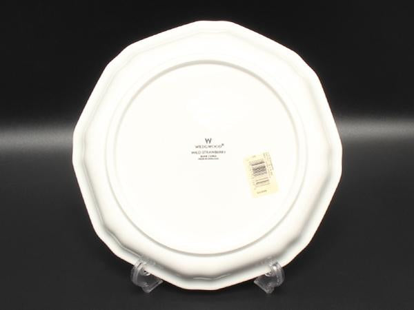 美品 ウエッジウッド オクタゴナルディッシュ 皿 25cm ワイルドストロベリー WEDGWOOD