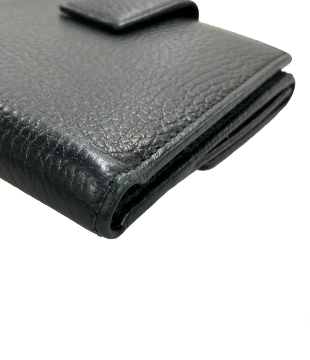 GUCCI ダブルホック 二つ折り財布 コンパクトウォレット レザー GGマーモント 456122 496334 レディース グッチ