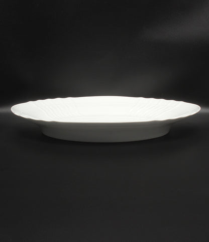 美品 Richard Ginori オーバルプラター 大皿 40cm ベッキオホワイト リチャードジノリ