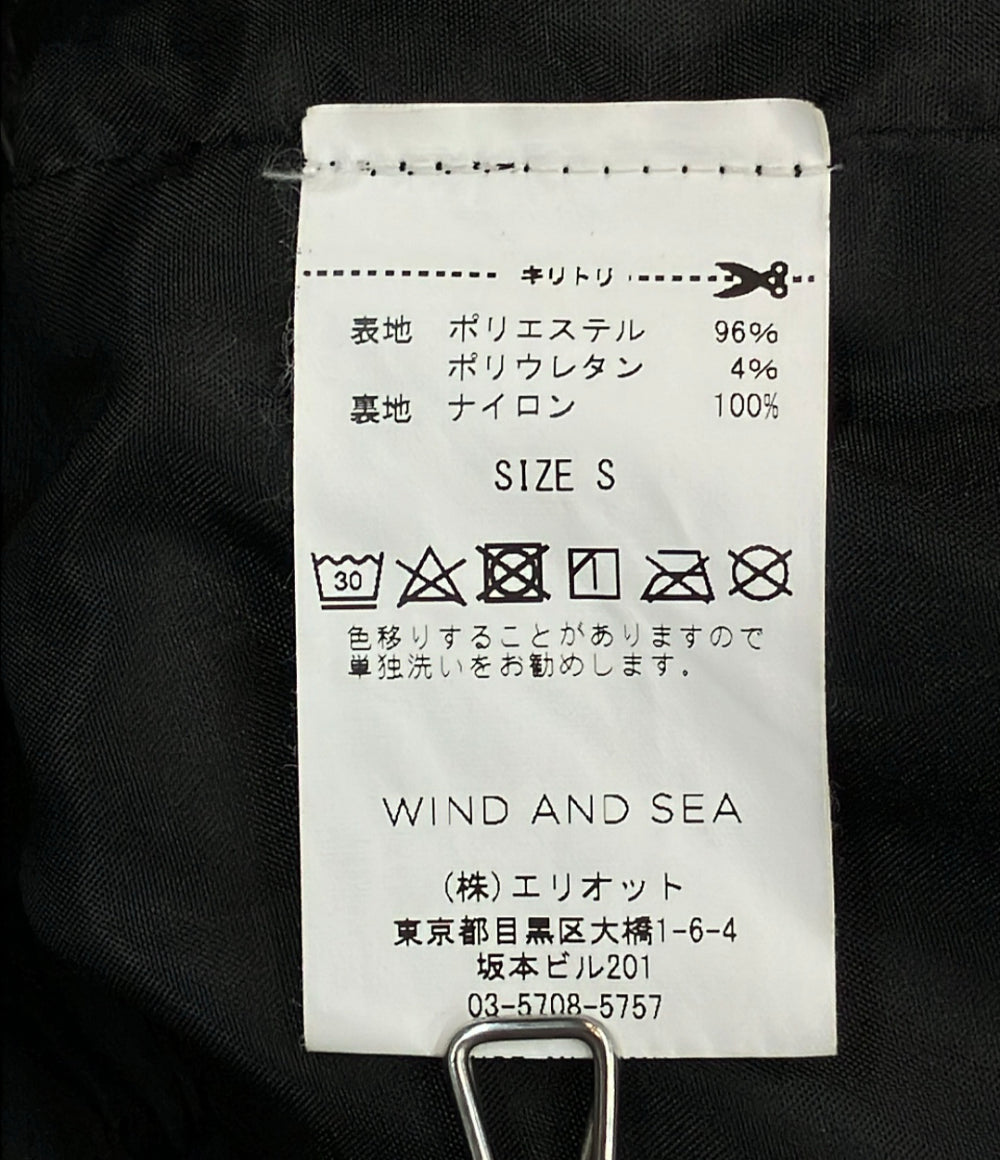WIND AND SEA リフレック ウォータープルーフ パーカー メンズ SIZE S ウィンダンシー