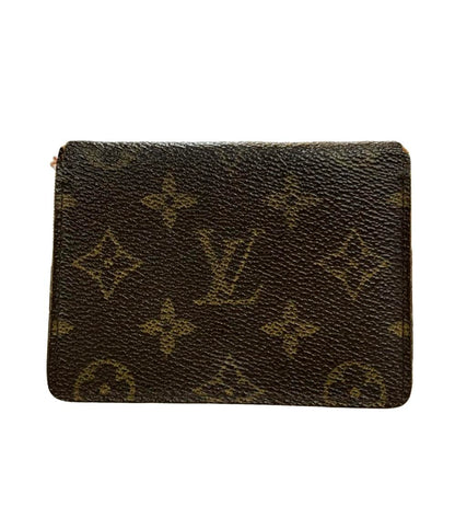 訳あり ルイ・ヴィトン パスケース ポルト2カルトヴェルティカル モノグラム M60533 レディース LOUIS VUITTON