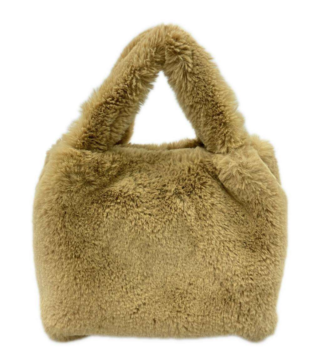 美品 ヴァンサンプラディエ エコファーハンドバッグ レディース vincent pradier