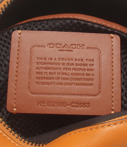 美品 コーチ ウエストバッグ C2663 メンズ COACH