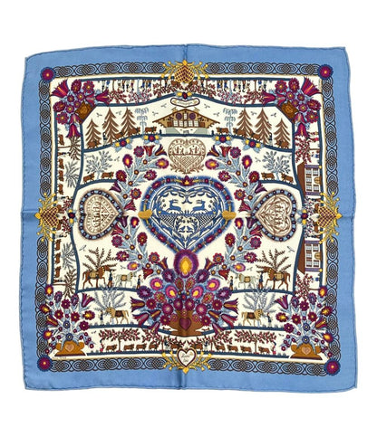 エルメス スカーフ カレ 40 シルク 100% Decoupages レディース HERMES