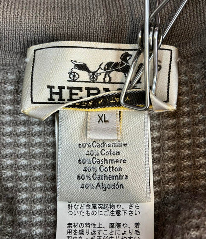 HERMES 長袖ニット スキッパーワッフルニット レディース SIZE XL エルメス