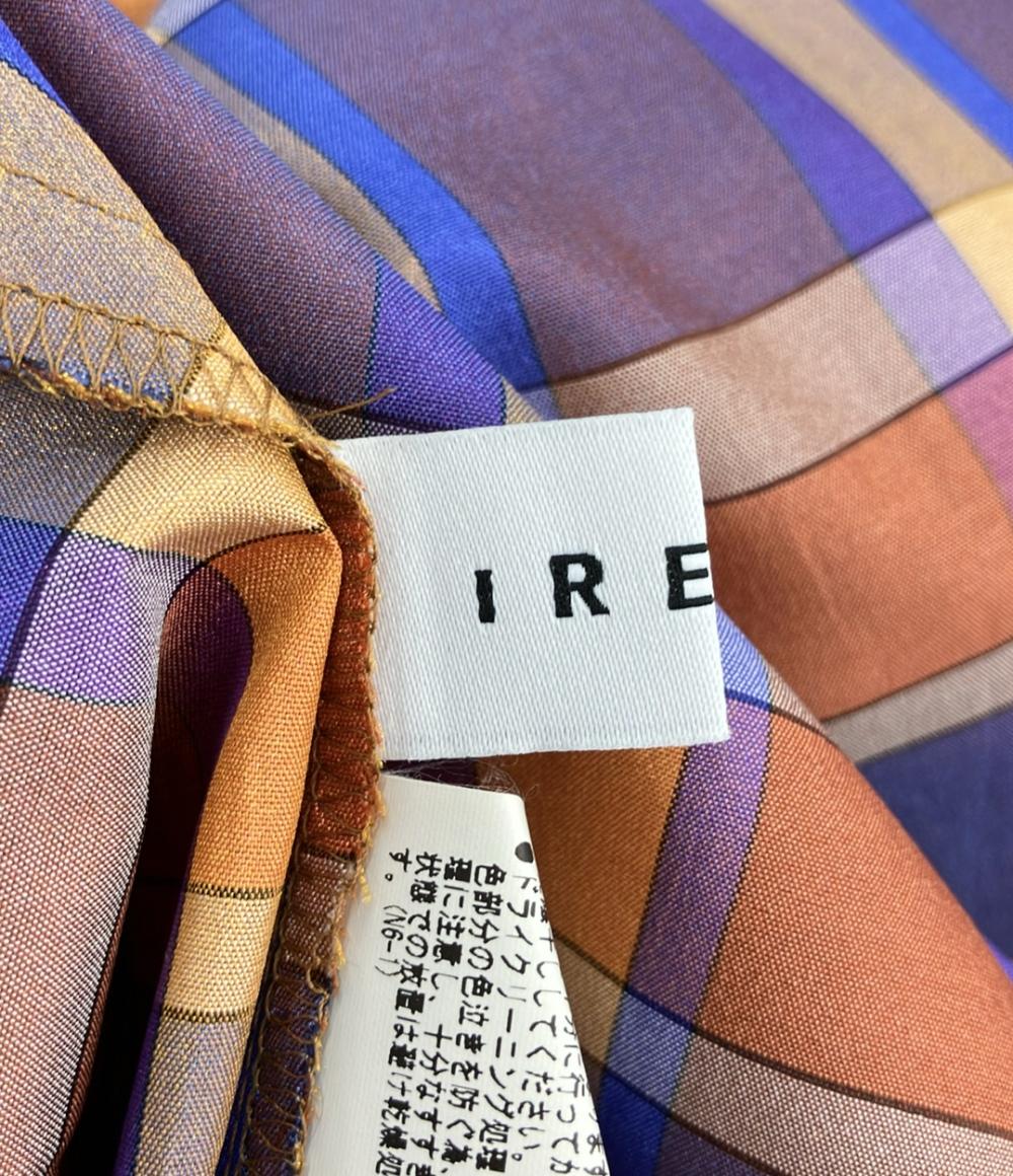 アイレネ 長袖ワンピース チェック レディース SIZE 36 (M) IRENE