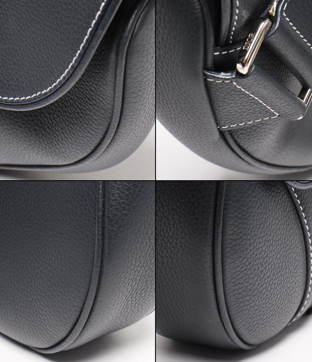 美品 Dior ショルダーバッグ ボディバッグ サドルバッグ メンズ レディース ディオール