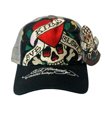 エドハーディ スナップバックキャップ メンズ ED HARDY