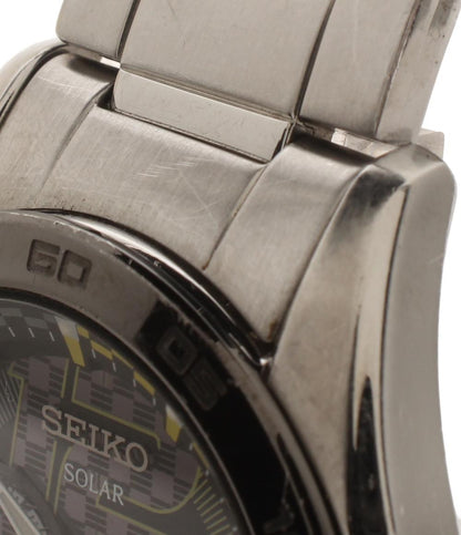 SEIKO 腕時計 ソーラー V14J-0BS0 メンズ セイコー