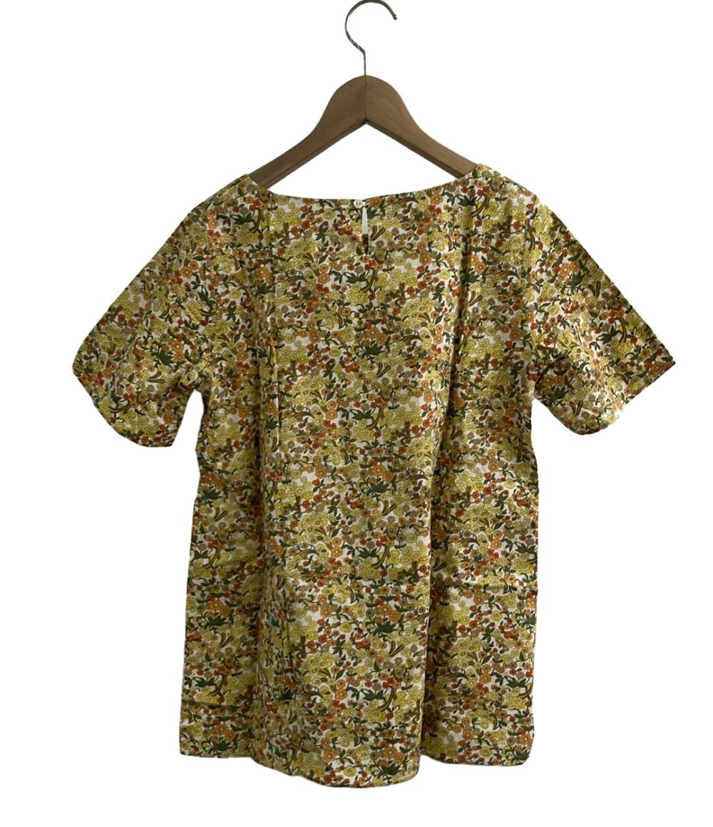 美品 ニューヨーカー 半袖ブラウス 花柄 レディース SIZE 9R (M) NEWYORKER