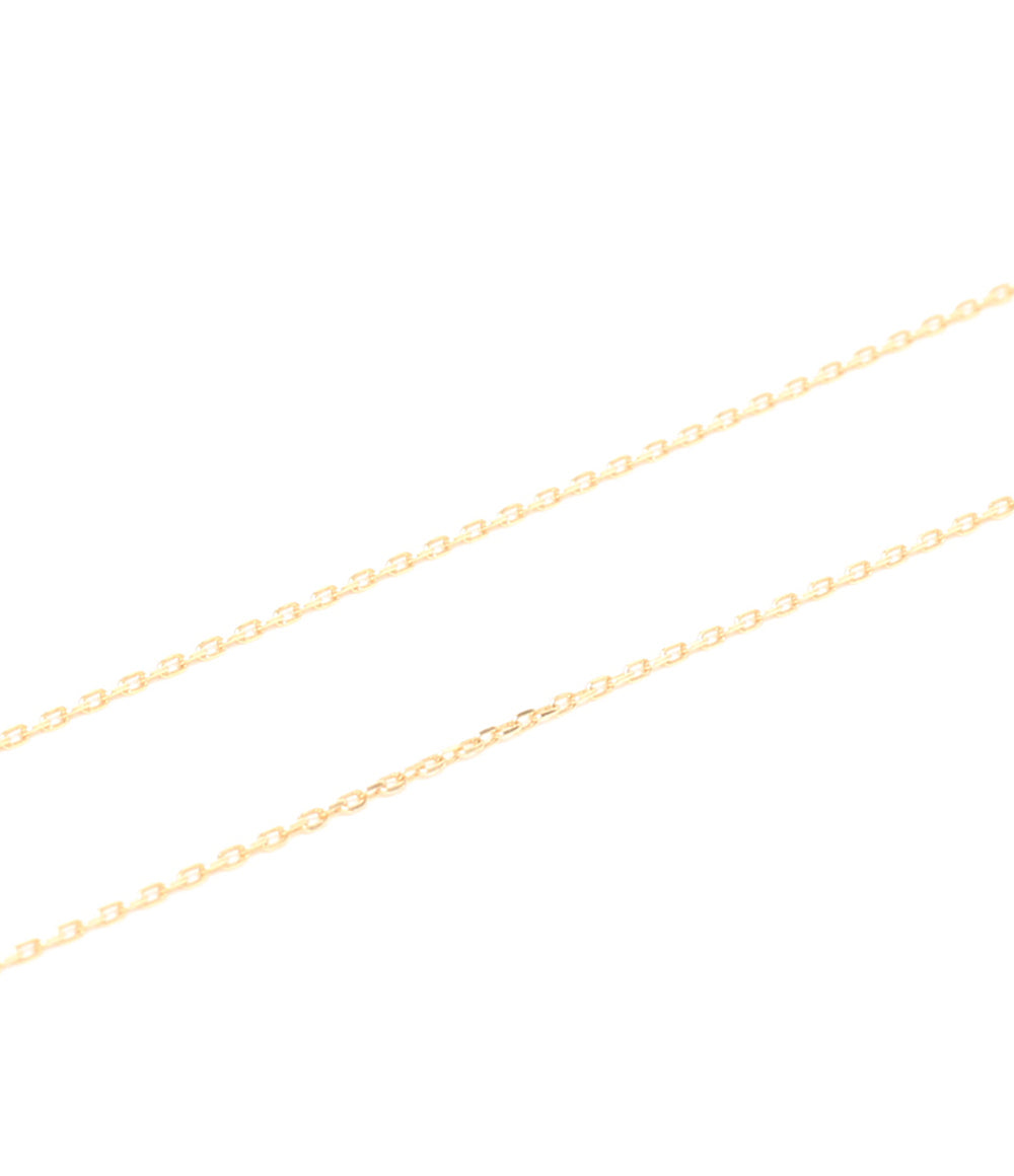 美品 STAR JEWELRY ネックレス K18 ダイヤ 0.04ct レディース スタージュエリー