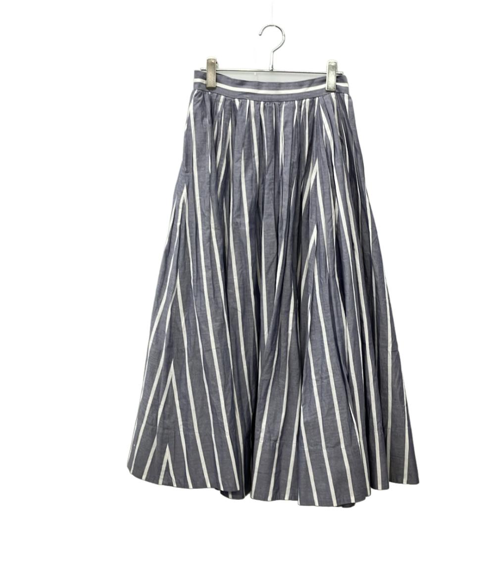 ebure ロングスカート ストライプ 3510500124 レディース SIZE 36 (S) エブール