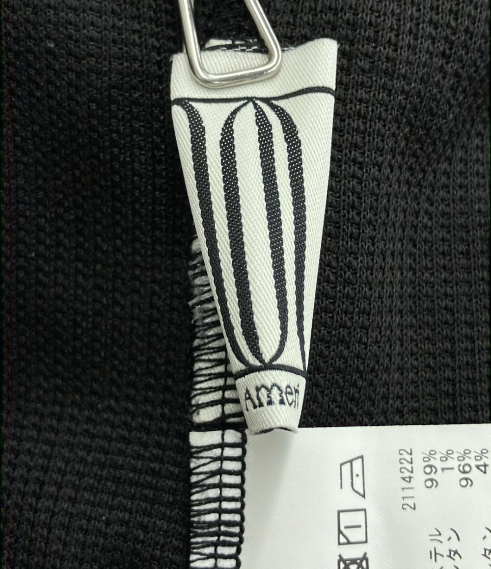 アメリ 長袖ワンピース ニットワンピース ハーフジップ レディース SIZE M (M) AMERI